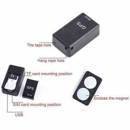 GPS Mini Tracker with Long Battery Backup – Real-Time Location Tracker for Car, Kids, Pets & Valuables