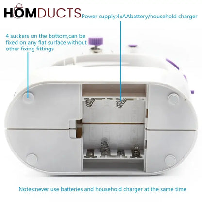 Portable Mini Sewing Machine with 2-Speed Control & Foot Pedal | Compact Home Stitching Machine