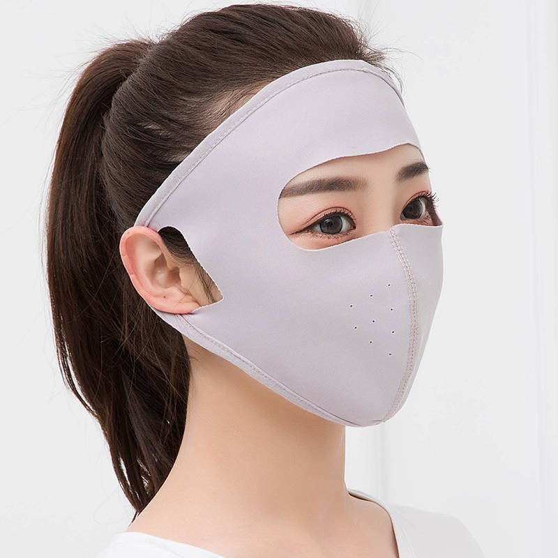 Men & Women Summer UV Protection Breathable Full Face Mask for Outdoor Activitie