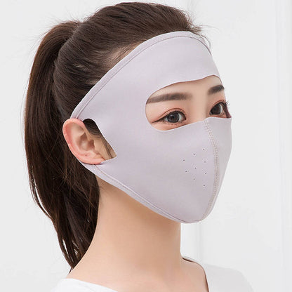Men & Women Summer UV Protection Breathable Full Face Mask for Outdoor Activitie